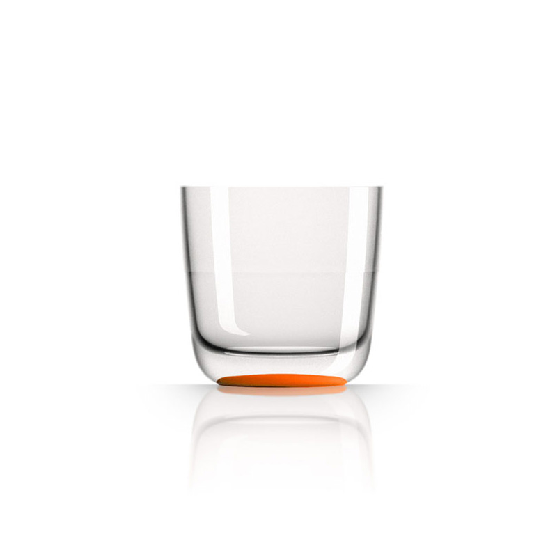 Palm Marc Newson Tritan Whisky Cup w/ Cadmium Orange Base 285ml