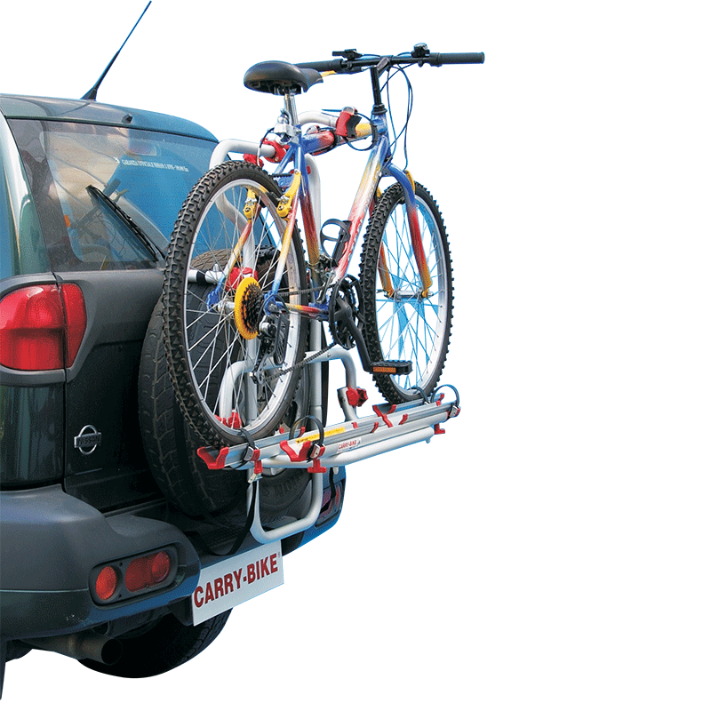 Fahrradträger CARRY BIKE BACKPACK 4x4 Fiamma - für 4x4 - Befestigung an der  Reserveradmulde