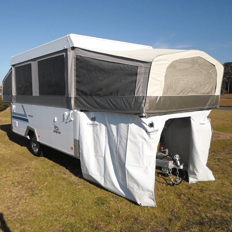 Camper Bed End Garage for OnRoad Campers