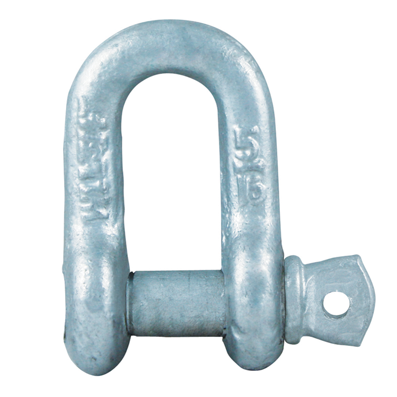 Dee Shackle Galvanised 8mm (Rated to 0.75 Tonne)