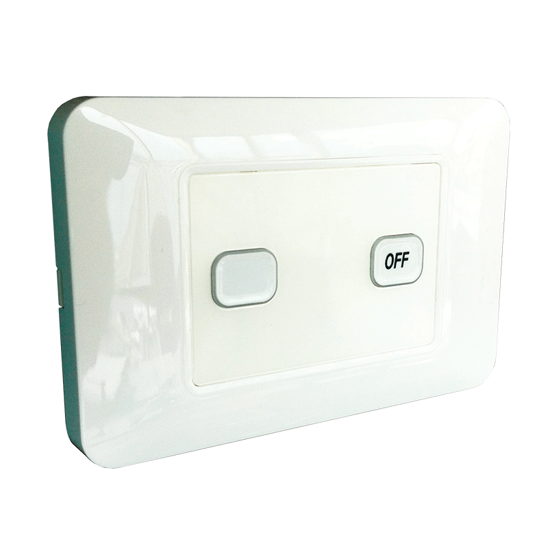 2-Gang Wireless Switch with Master Off