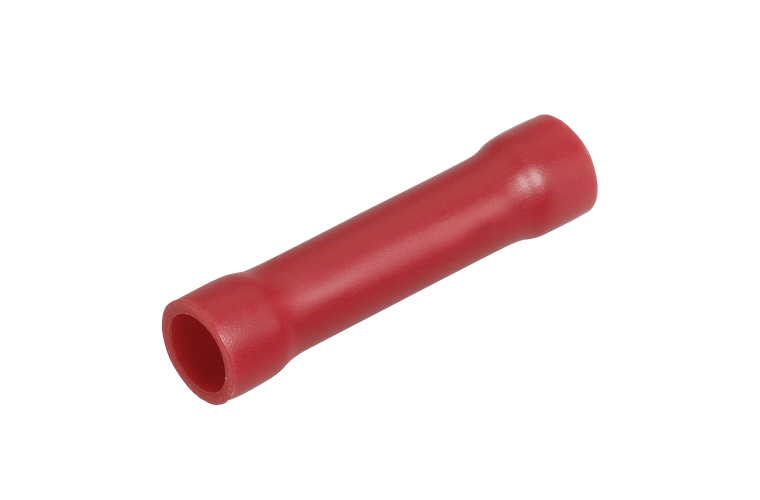 NARVA RED Butt Splice Cable JOINER t/s 2.5-3mm - 100 Per Box. 56154