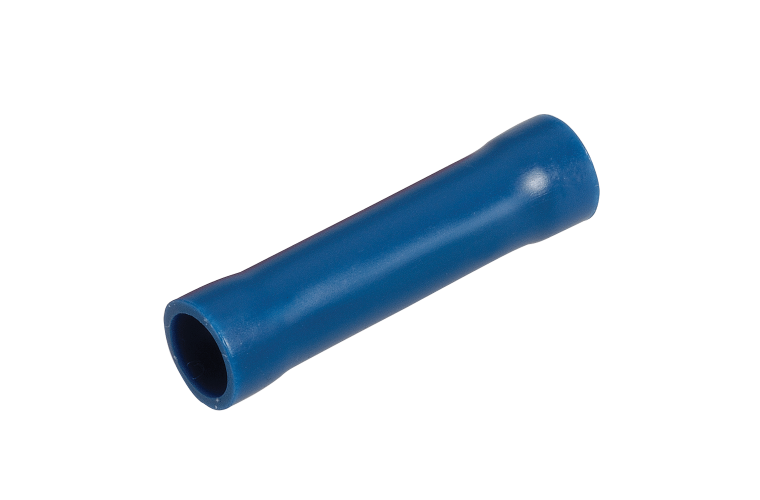 NARVA BLUE Butt Splice Cable JOINER t/s 4mm - 100 Per Box. 56156