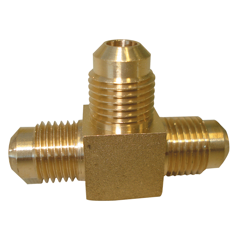 SAE All Male 3-Way Tee Connector 5/16