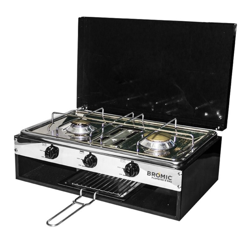 New Lido 2 Junior  Burner and Grill With Lid