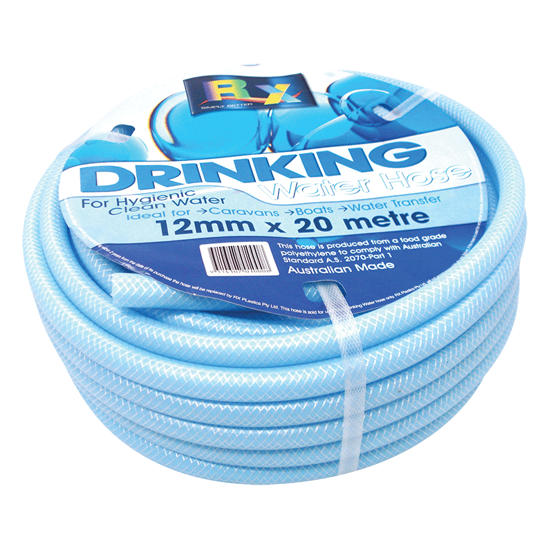 1/2" Drinking water hose for caravan,camping,bowser,ibc non toxic,no taint,