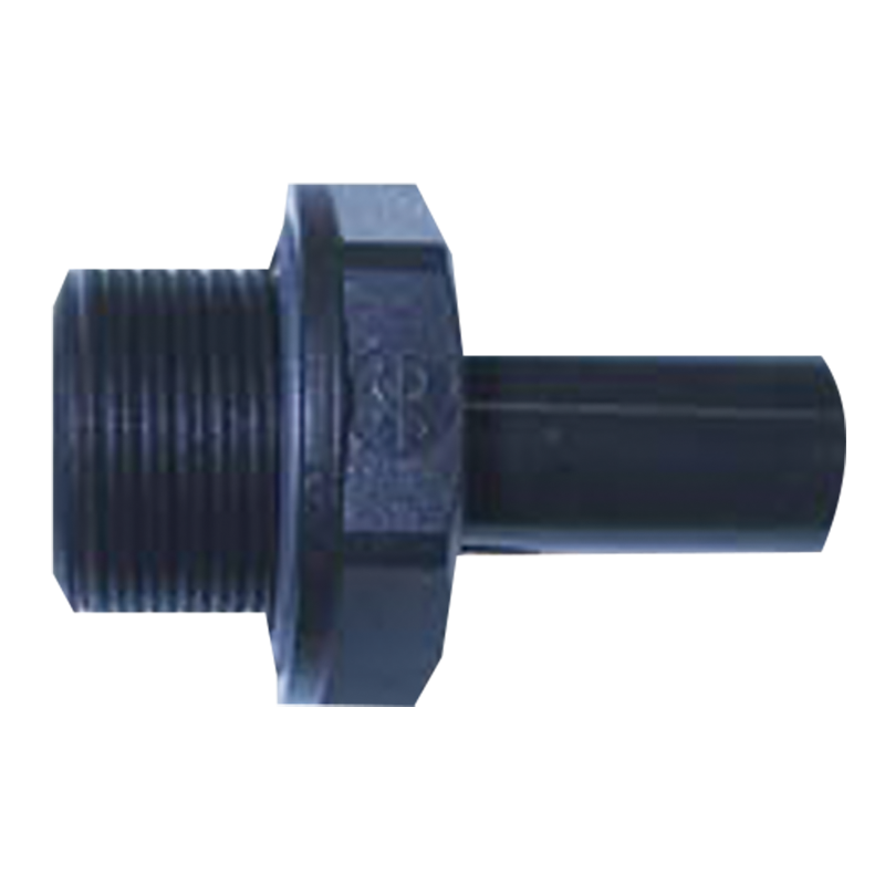 John Guest Plastic 12mm x 1/2 BSP Straight Male Stem Adapter