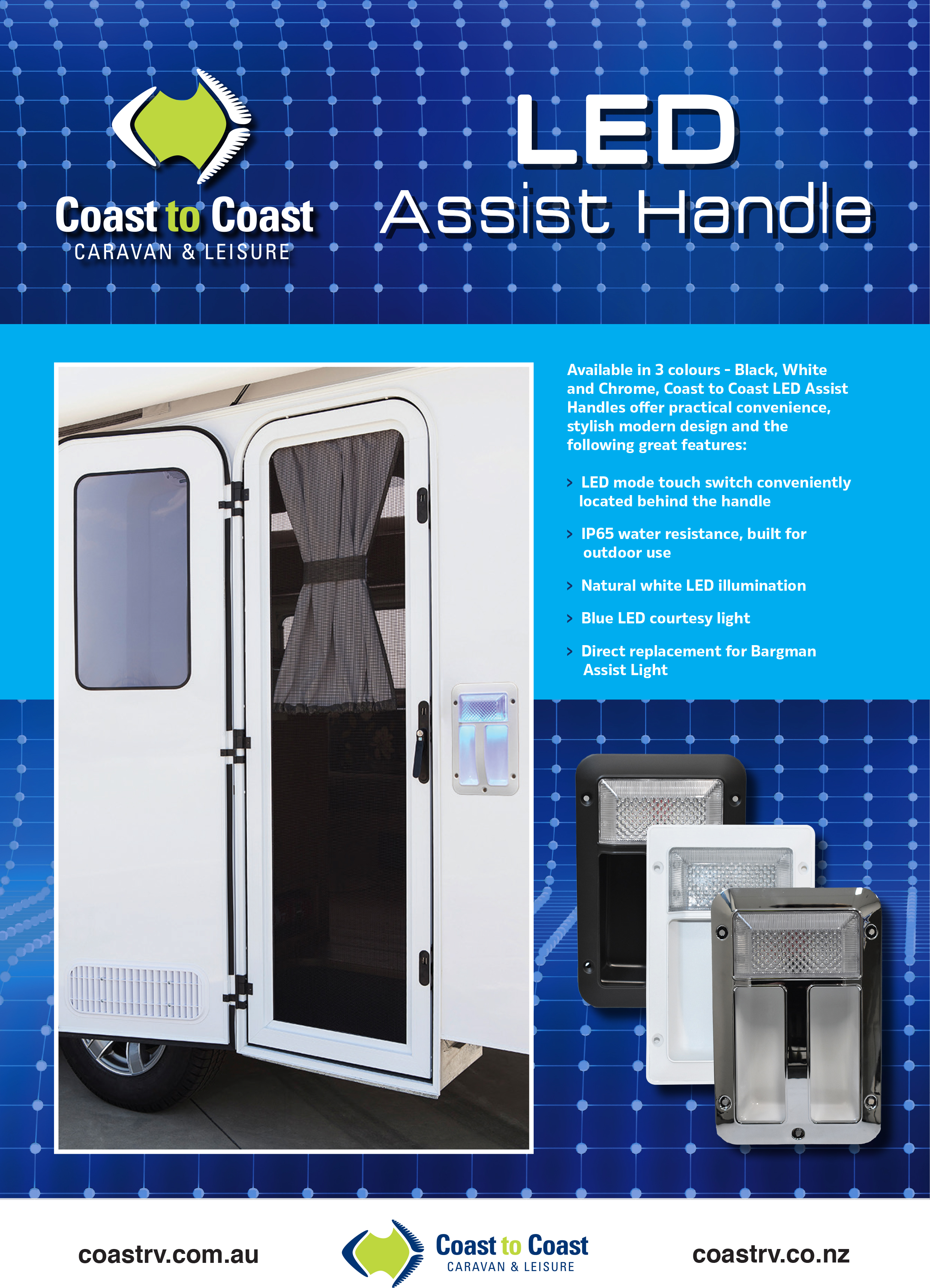 Coast LED Assist Handle