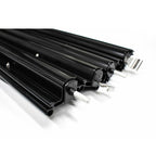 Aussie Traveller Aluminium Anti Flap Kit Black - Long