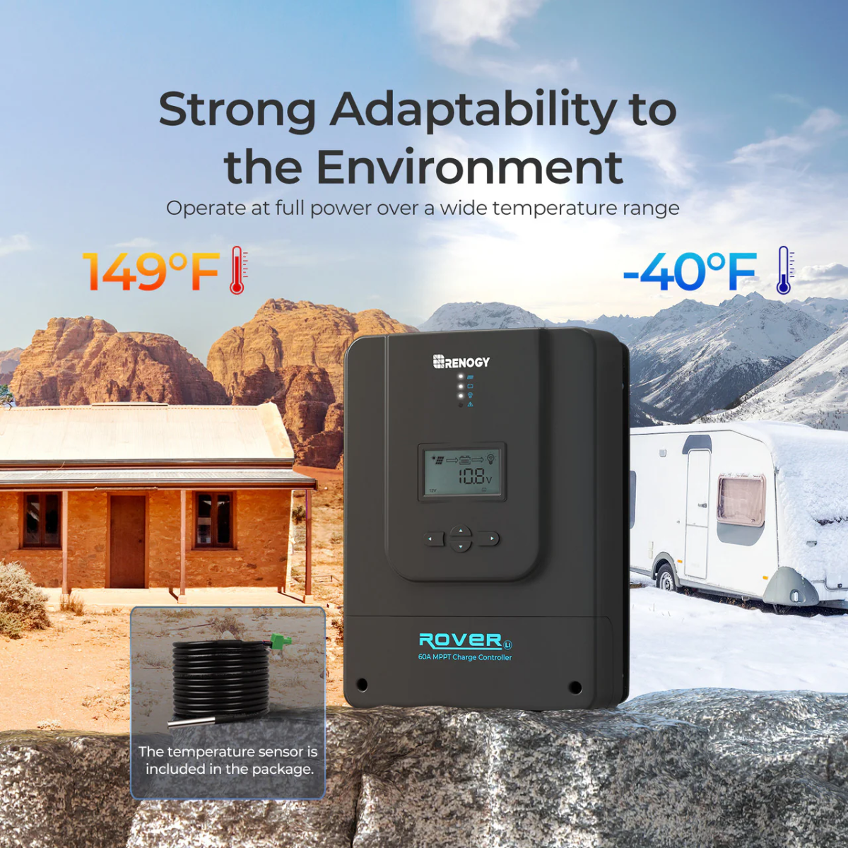 RENOGY CORE | Rover Li 60 Amp MPPT Solar Charger