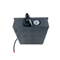 BORN TO ROAM - Black Checker Plate Fuel Tank Cover. BTR-FTC-5L-B-Gen4