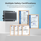 RENOGY REGO | IP67 DC-DC with MPPT Battery Charger (Anderson)