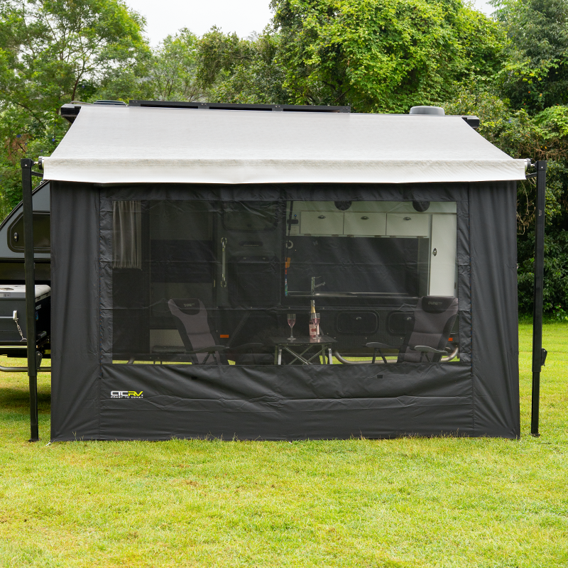 Coast RV Premium Front Awning Wall | 10-13ft Roll-Out Awnings