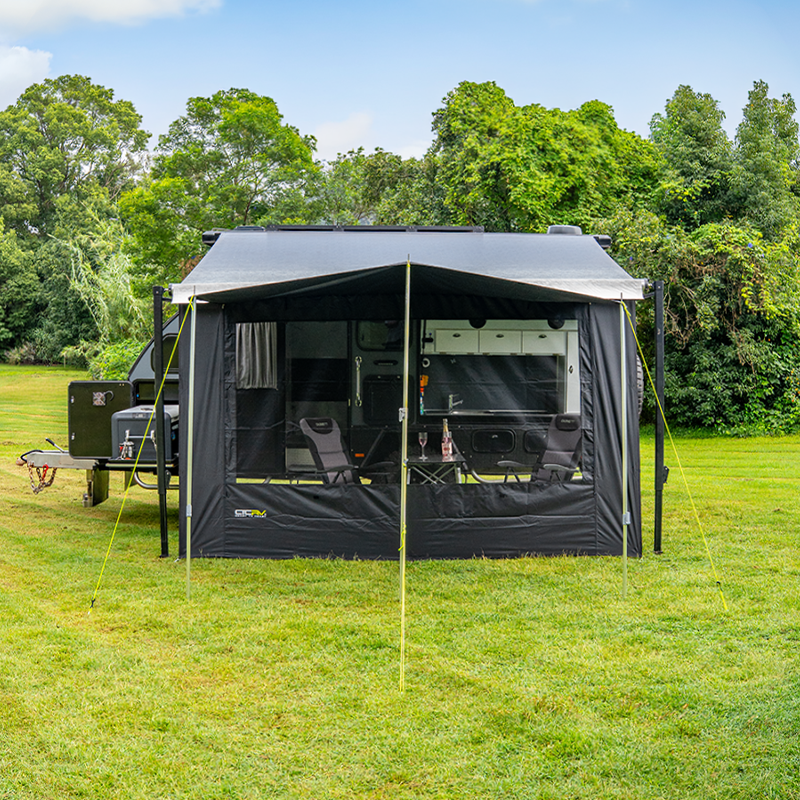 Coast RV Premium Front Awning Wall | 10-13ft Roll-Out Awnings
