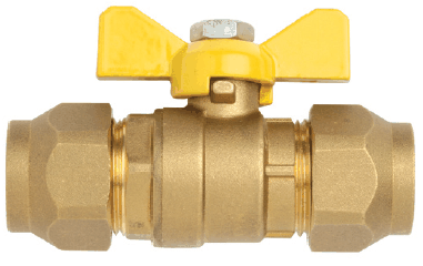 Flared Ball Valve 3/8" x 3/8" BSP