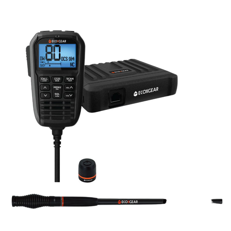 ECOXGEAR 5.0W UHF CB Radio & Antenna Overlanding Kit | EXG3000-OVPK