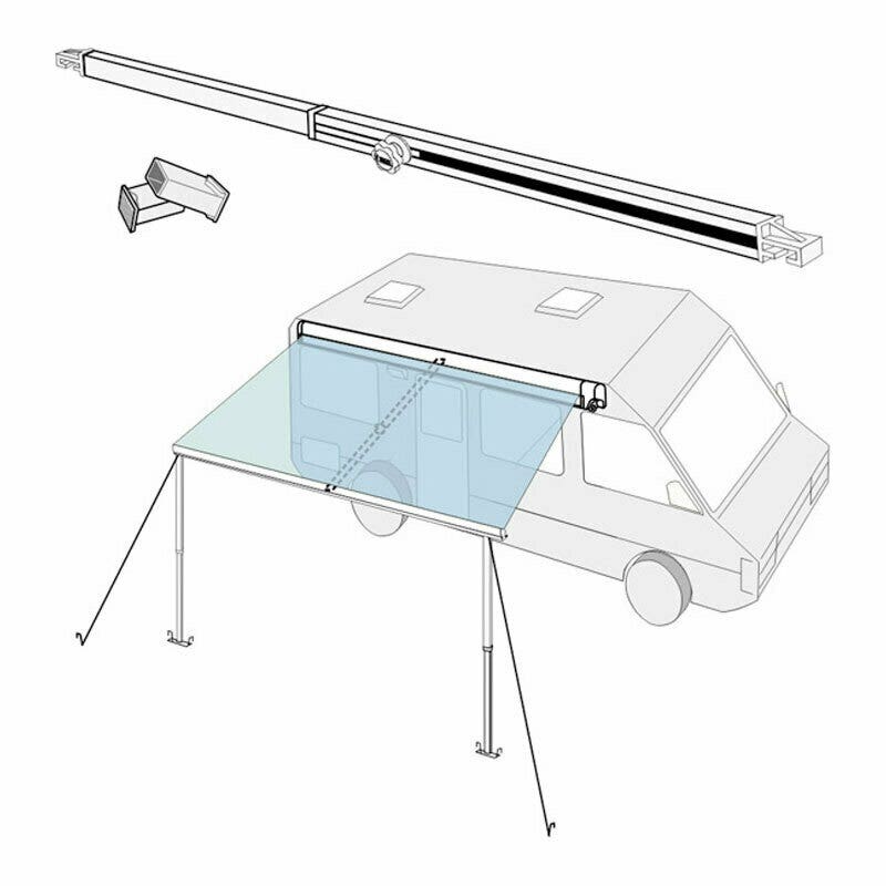 Fiamma Straight Centre Rafter