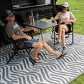 COAST RV Recycled Plastic Woven Camping Mat " Shifting Sands