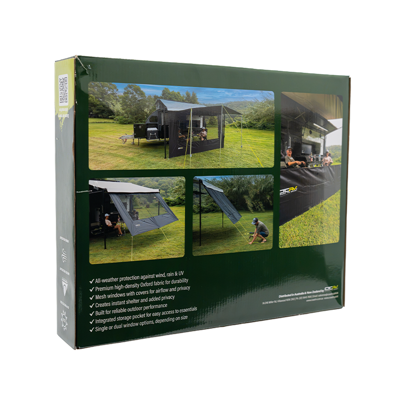 Coast RV Premium Front Awning Wall | 10-13ft Roll-Out Awnings