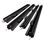 Coast RV Awning Flap Eliminator Kit - Medium Black - 220 to 230cm