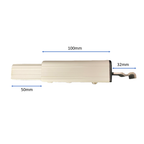 Coast RV Flap Eliminator Fiamma F45 Awning Adaptor x 2 - Hook End " White