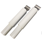 Coast RV Flap Eliminator Fiamma F45 Awning Adaptor x 2 - Hook End " White