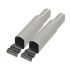Coast RV Flap Eliminator Fiamma F45 Awning Adaptor x 2 - Hook End " White