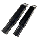 Coast RV Flap Eliminator Fiamma F45 Awning Adaptors x 2 - Hook End " Black