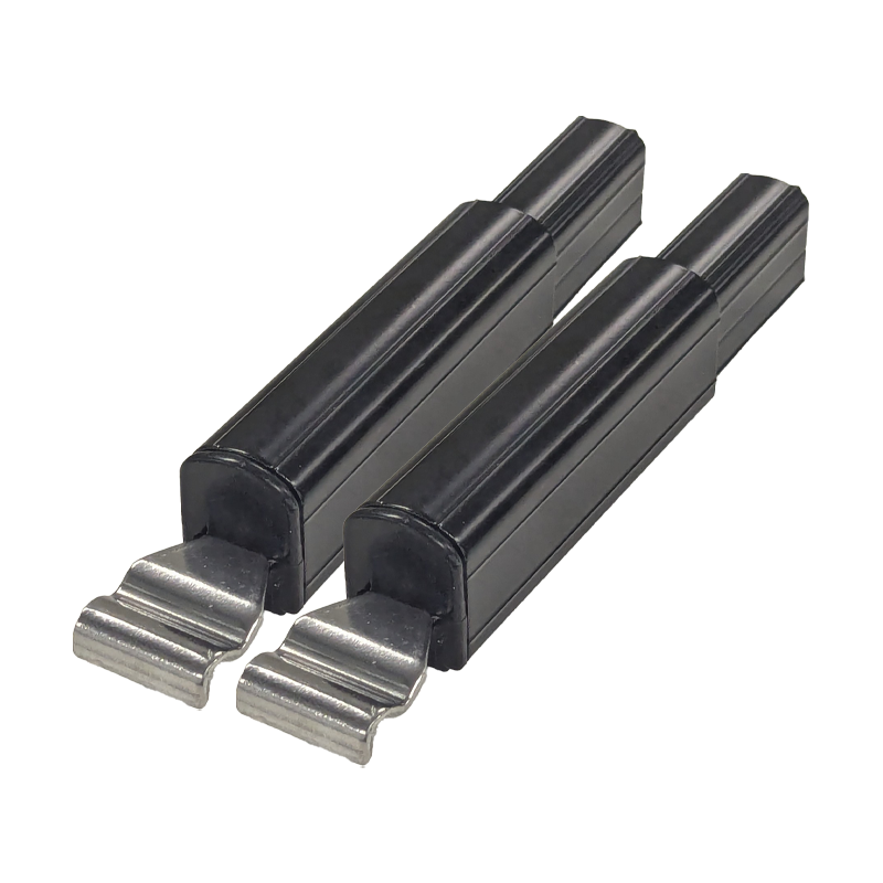 Coast RV Flap Eliminator Fiamma F45 Awning Adaptors x 2 - Hook End " Black