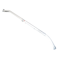 Carefree White Curved Hardware Bent Top & Bent Leg