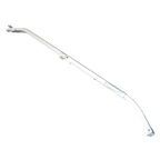 Carefree White Curved Hardware Bent Top & Bent Leg