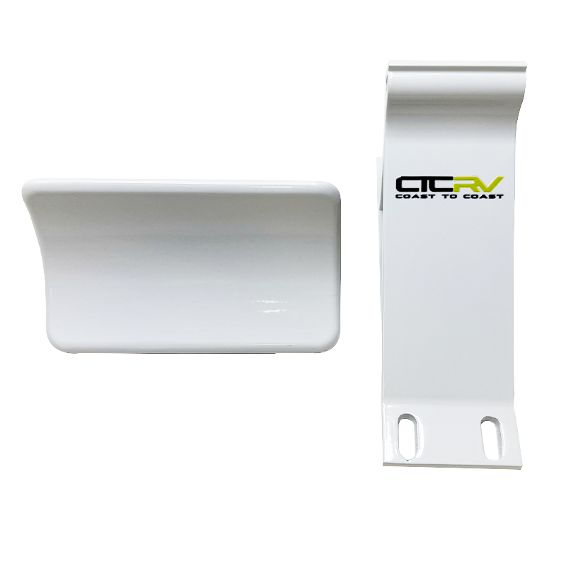 COAST RV White Aluminium Cradle T/S Auto & Manual Roll Out Awnings