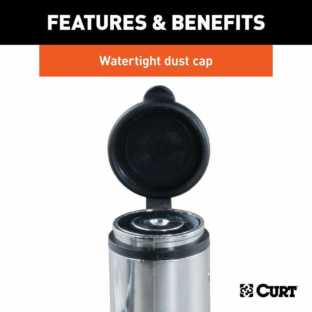 CURT 5/8 IN DOGBONE CHROME Locking Tow Hitch Pin.