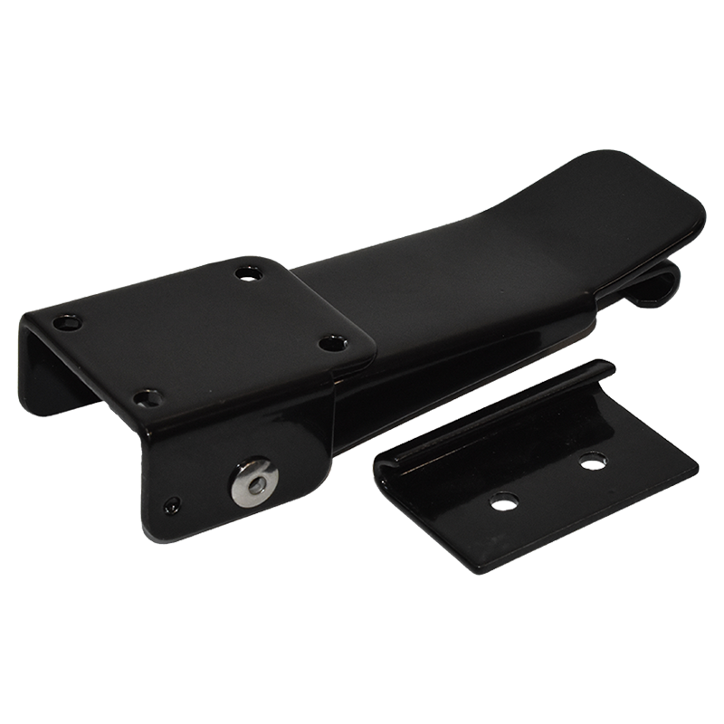Roof Clamp with J Hook For Pop-Top BLACK