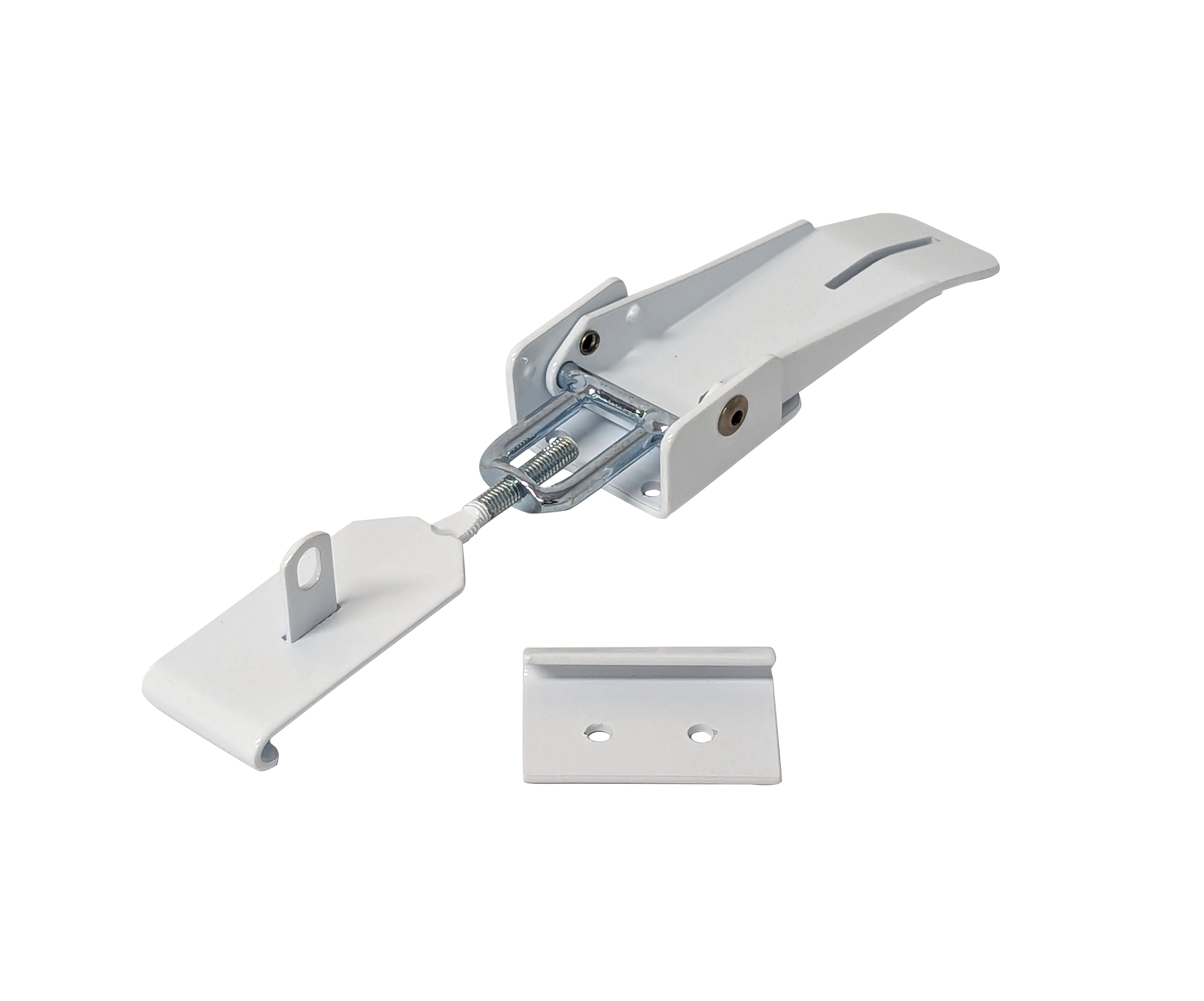Lockable Roof Clamp with J Hook For Pop-Top | WHITE