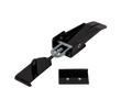 Lockable Roof Clamp with J Hook For Pop-Top | BLACK