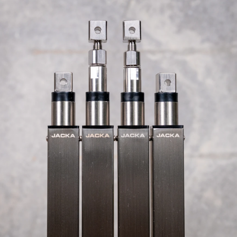 JACKAMAST - Premium 3-Piece Telescopic Adjustable Lifter Mast (Each)