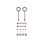 JACKAMAST Full 4PC Combo Kit | 4xJACKAMAST + Premium Roofbolts & Mast Bracket Kit