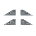 JACKA TRIANGLES - Premium Aluminium Riser Arm Blocks | Set of 4