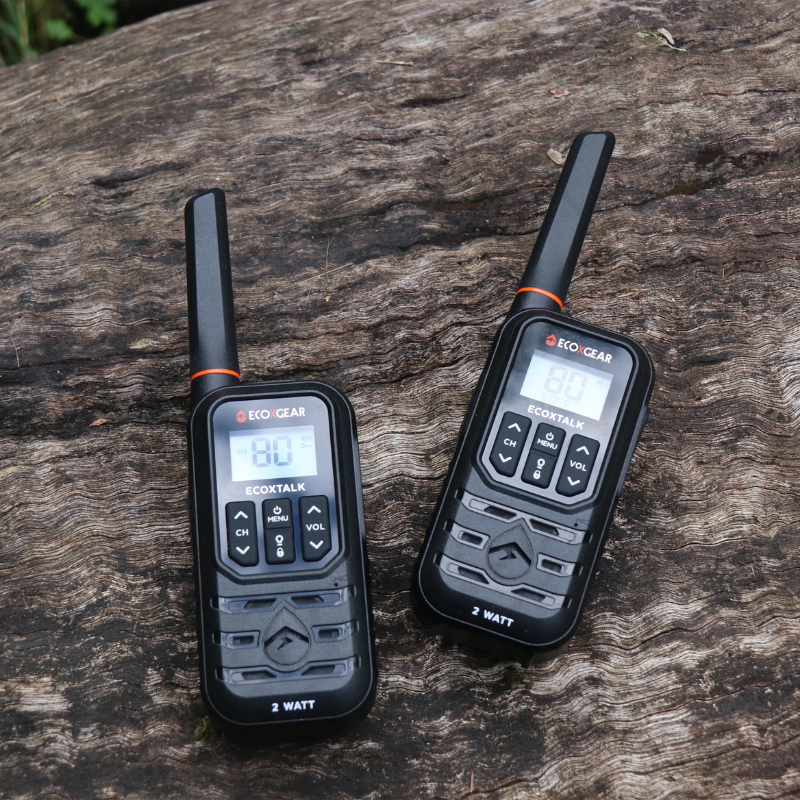 ECOXGEAR 2.0W UHF CB Handheld Radio Twin Pack | EXG210S-2PK