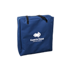 COAST BLUE CAMP CHAIR With Side Bag & Table - 120KG Rated