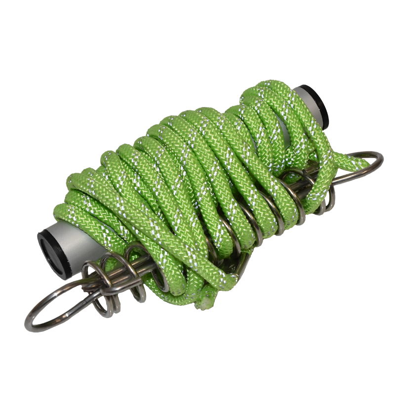 Reflective Glow Guy Rope Sprung with Alum Handle - 3.5M
