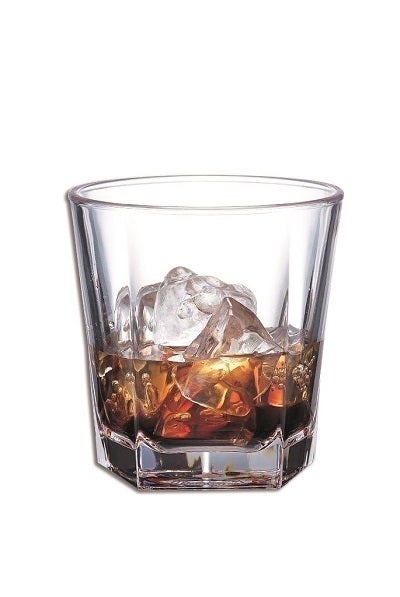 Polysafe Polycarbonate Glass Double Jasper Tumbler 375ml