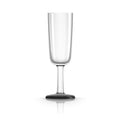 Palm Marc Newson Tritan Flute Glass w/ Black Base 190ml