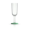 Palm Marc Newson Tritan Flute Glass w/ Green Glow In The Dark Base 190ml