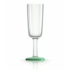 Palm Marc Newson Tritan Flute Glass w/ Green Glow In The Dark Base 190ml