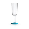 Palm Marc Newson Tritan Flute Glass w/ Vivid Blue Base 190ml