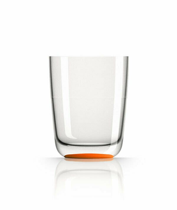 Palm Marc Newson Tritan Highball Cup w/ Cadmium Orange Base 425ml