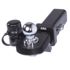 Ark Black Shin Protector With Tow Ball Cover