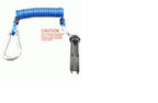 Breakaway Coil Cable with Pin & Release Clip